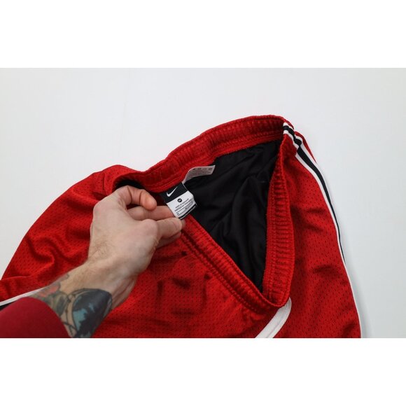 Vintage Y2K Nike Mens Medium Travis Scott Mini Swoosh Above Knee Shorts Red - Picture 7 of 11